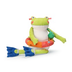 Riesiges Plüschtier Frosch - La mare aux grenouilles - Moulin Roty