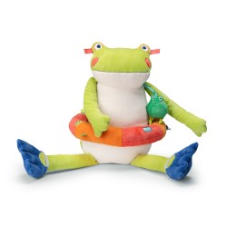 Riesiges Plüschtier Frosch - La mare aux grenouilles - Moulin Roty