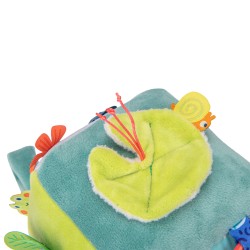 Aktivitätswürfel aus Stoff - La mare aux grenouilles - Moulin Roty