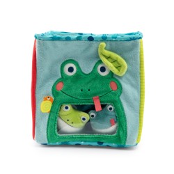 Grosser Aktivitätswürfel aus Stoff - La mare aux grenouilles - Moulin Roty