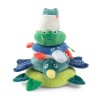 Stapelpyramide Tiere aus Plüsch - La mare aux grenouilles - Moulin Roty