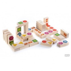 Jeu de dominos en bois durable - Bajo