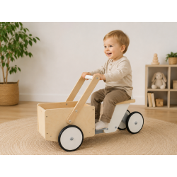 Cargo Bike aus Holz ab 1 Jahr - Bajo
