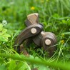 Gorilla aus Holz - Bajo