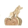 Wolf aus Holz - Bajo