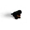 Peluche lestée chien teckel Pumpkin  - Peluches lestées et durables de One Love Plush
