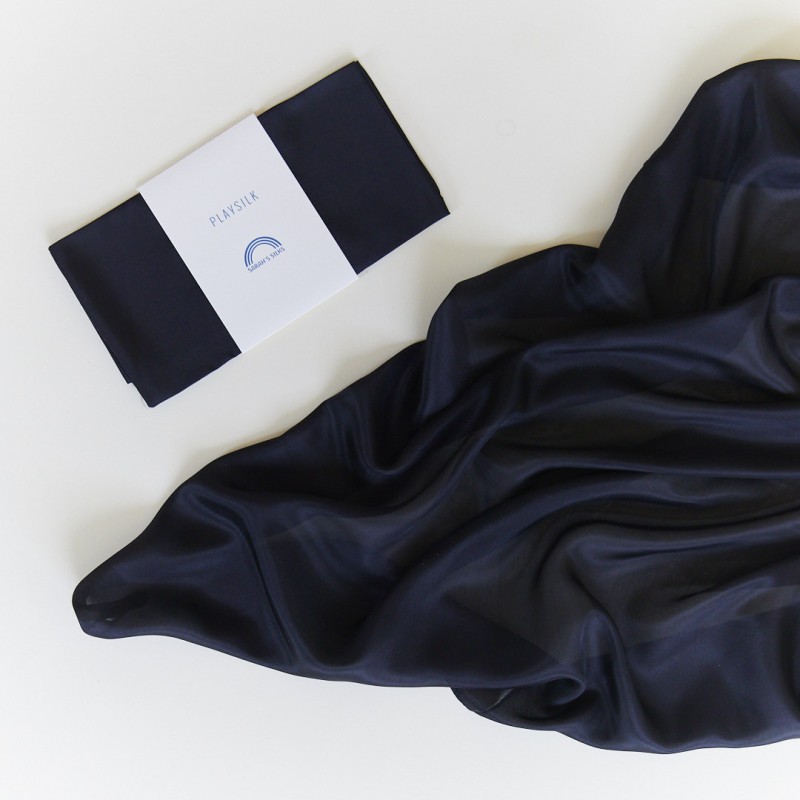 Playsilks - Foulards en soie pour jouer - noir - Sarah's Silks