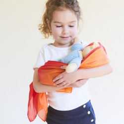 Enchanted Playsilks - Foulards en soie pour jouer - Feu - Sarah's Silks