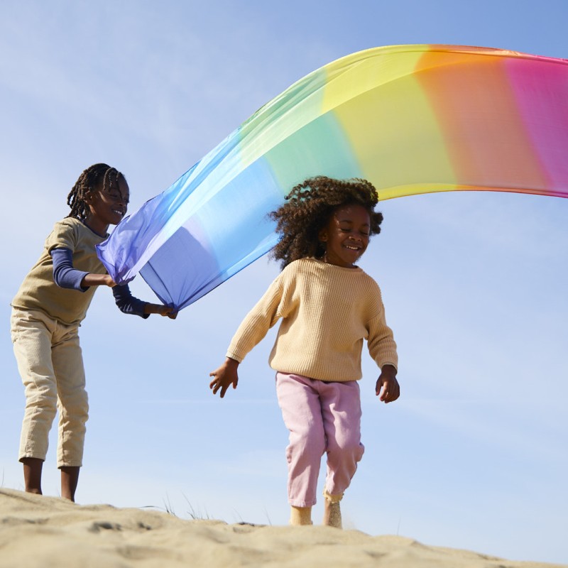 Enchanted Playsilks - Grosses Seidentuch zum Spielen - Regenbogen - Sarah's Silks