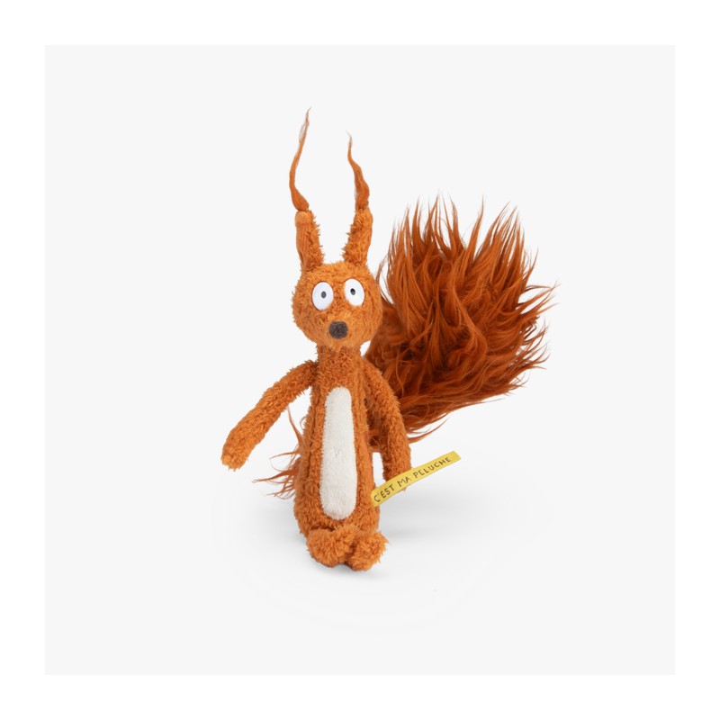 Plüschtier Eichhörnchen - Ecole des loisirs - Moulin Roty