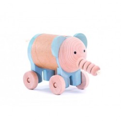 Elefant - Schatzdose aus Holz - Bajo