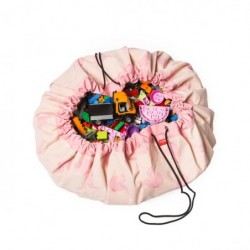 Tapis de jeu & sac à jouets Pink Elefant by Allc - Play & Go