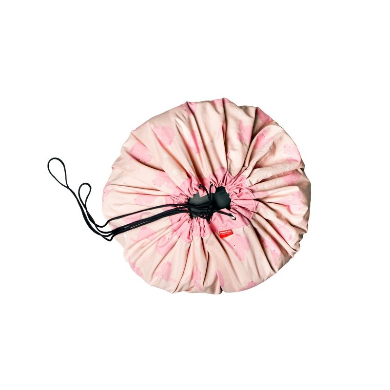 Play & Go Spielsack und Aufbewahrung - Playmat & Toy Bag Pink Elefant by Allc