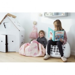 Tapis de jeu & sac à jouets Pink Elefant by Allc - Play & Go