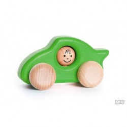 Auto Porsche aus Holz grün - Bajo