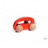 Voiture avec boules en bois rouge - Bajo