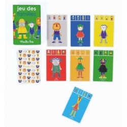 Jeu de cartes "Les Popipop" pour toute la famille - Moulin Roty