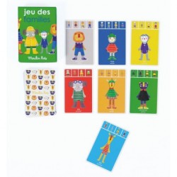 Kartenspiel "Les Popipop" für die ganze Familie - Moulin Roty