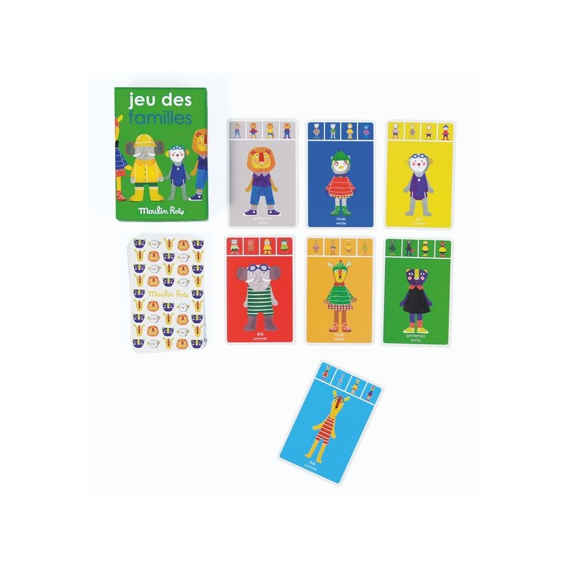 Kartenspiel "Les Popipop" für die ganze Familie - Moulin Roty Kartenspiel "Les Popipop" für die ganze Familie - Moulin Roty