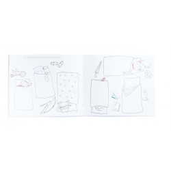 Malbuch Aujourd'hui c'est mercredi - Moulin Roty
