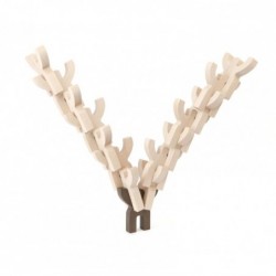 Jeu d'empilage acrobates en bois durable - Bajo