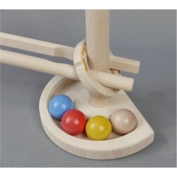 Kugelbahn aus Holz mit grossen Kugeln - Bajo