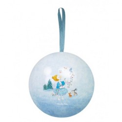 Weihnachtskugel blau / Boule de Pâques
