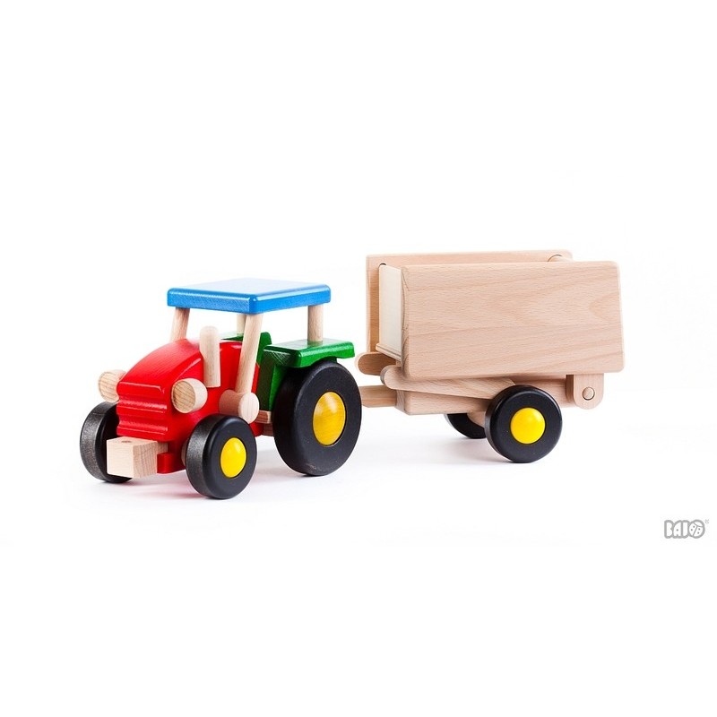 Traktor mit Anhänger Kipper
