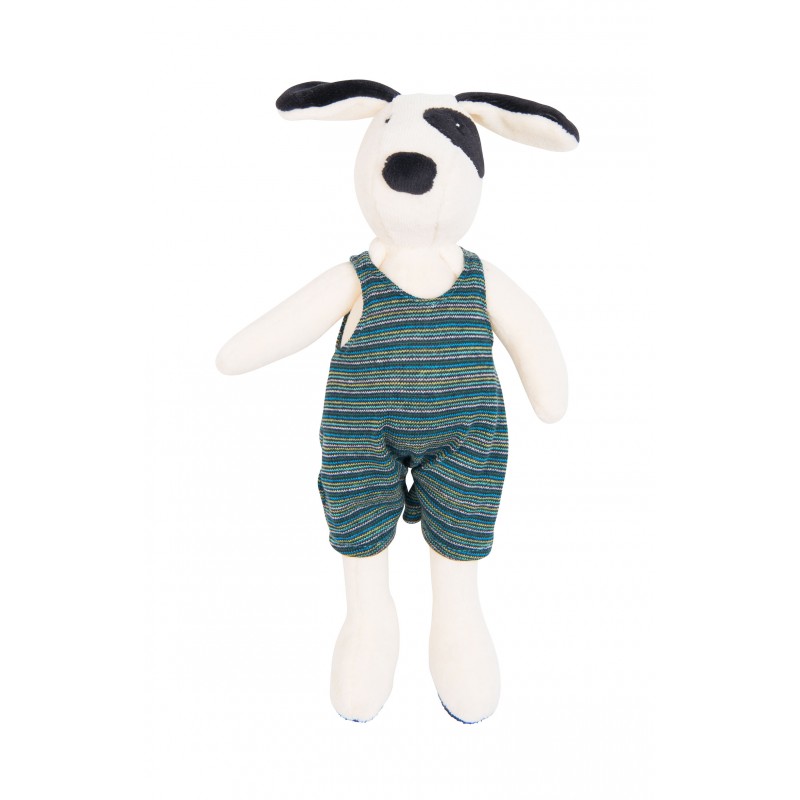 Peluche Julius le chien 20 cm - La grande Famille - Moulin Roty