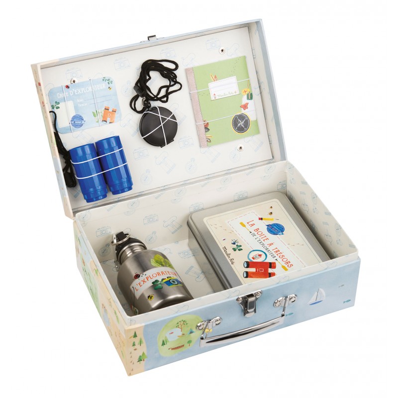 Explorer Koffer für Kinder ab 6 Jahren - Valise explorateur - Moulin Roty