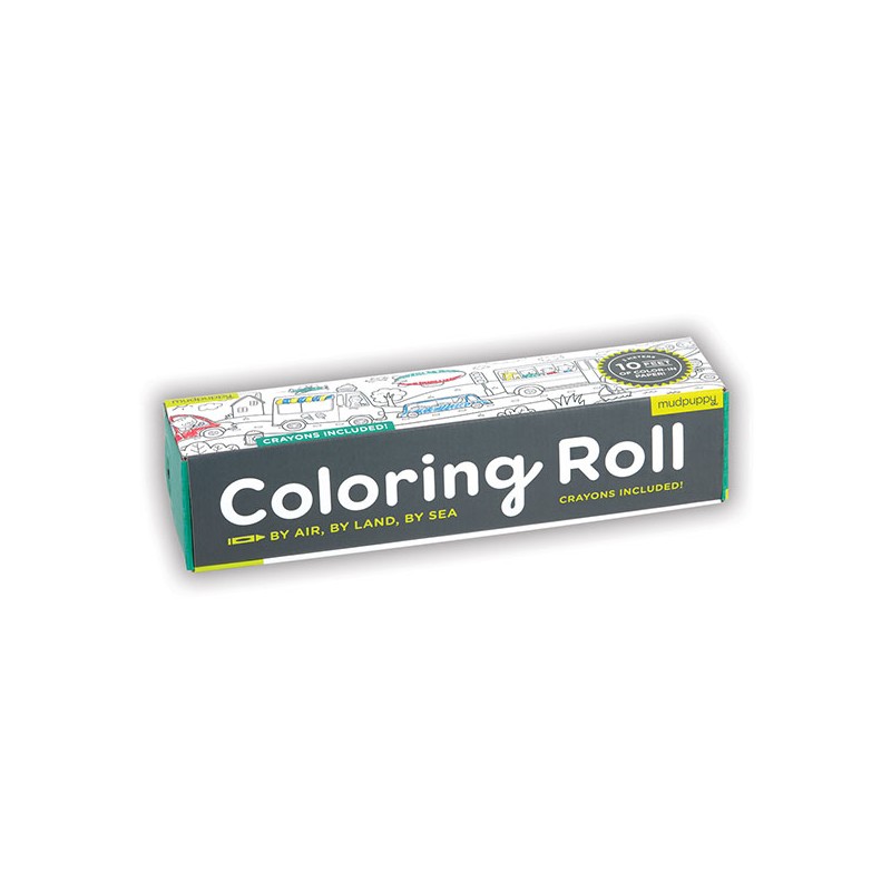 Coloring Roll By Air, Land and Sea