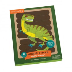 Puzzle Sticks Mighty Dinosaurs
