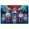 Folienpuzzle Roboter 100 Teile - Roboter Puzzle - Mudpuppy