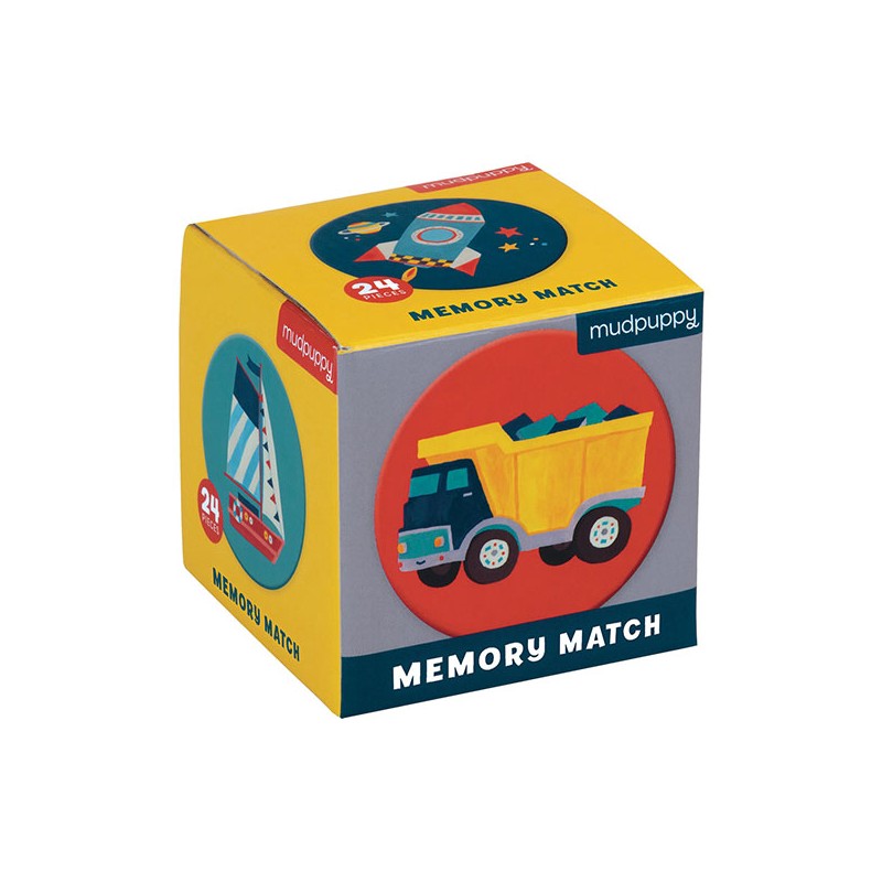 Mini Memory Game Transportation, Mudpuppy