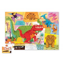 Shaped Puzzle Dinosaurier - 36 Teile - Crocodile Creek