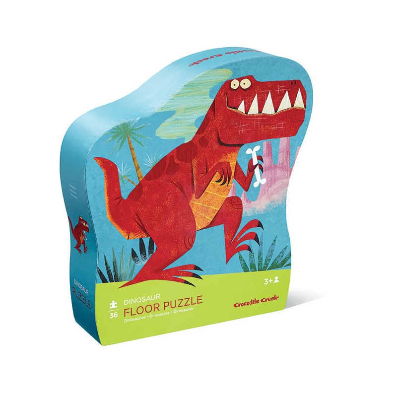 Shaped Puzzle Dinosaurier - 36 Teile - Crocodile Creek