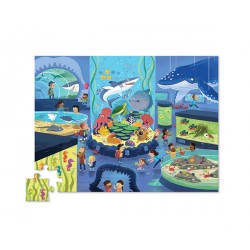 Day at the Museum Puzzle Aquarium - 48 piéces - Crocodile Creek