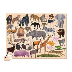 100 pc Puzzle Wild Animals