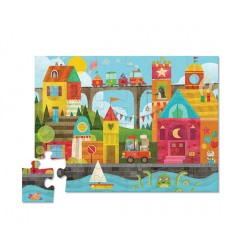 24 PC Early Learning Shape Town