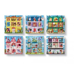 Würfelpuzzle Little Miss Architect - Crocodile Creek