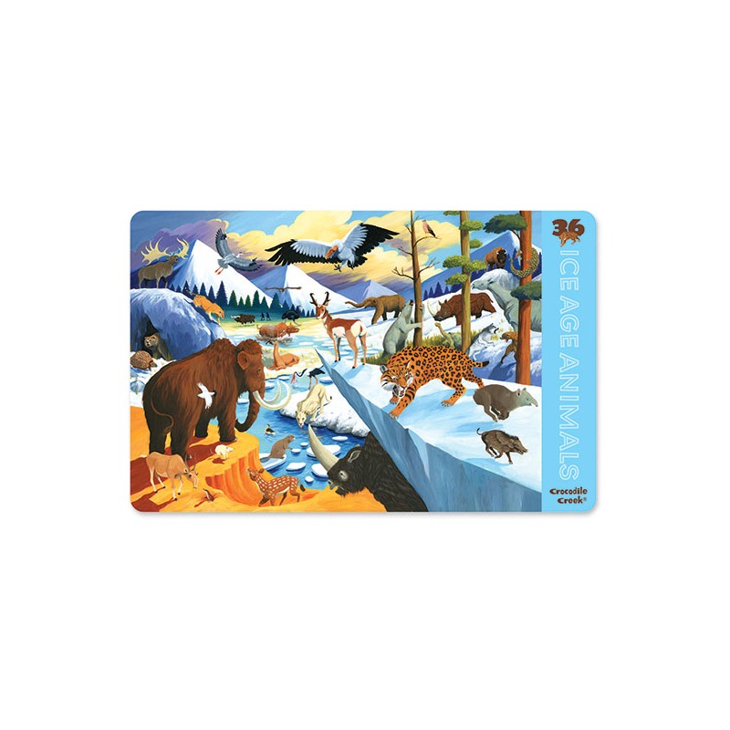 Placemats 36 Ice Age Animals