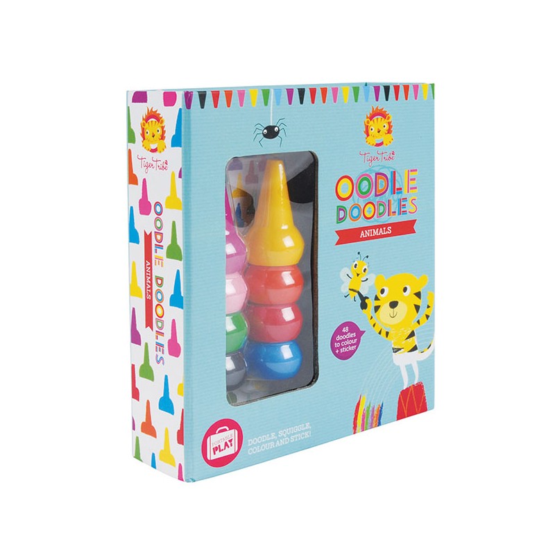 Oodle Doodle Crayon Sets Animals
