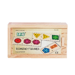 Domino Spiel aus Holz vintage - Bajo