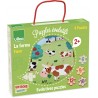 Puzzle Bauernhof mit 4 Puzzles ab 2 Jahren - Vilac