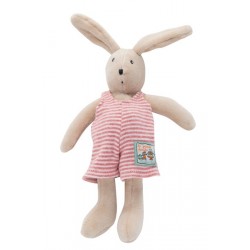 Peluche Sylvain le lapin 20 cm  - La grande Famille - Moulin Roty