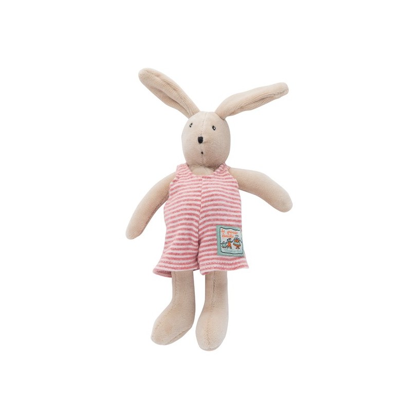 Plüschtier Kaninchen Sylvain 20 cm  - La grande Famille - Moulin Roty