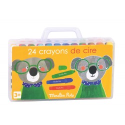 Boîte de crayons de cire -  Les Popipop