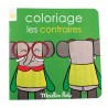 Cahier de coloriage Les contraires - pour les enfants à partir de 3 ans - Les Popipop - Moulin Roty