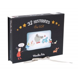 Coffret cinéma de luxe avec 32 histoires pour enfants - Moulin Roty