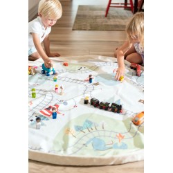 Spielmatte & Spielzeugtasche Train - Zug - Play&Go